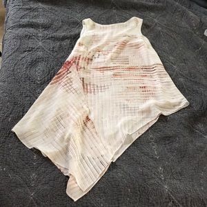 WHBM- Asymmetrical blouse-XXS